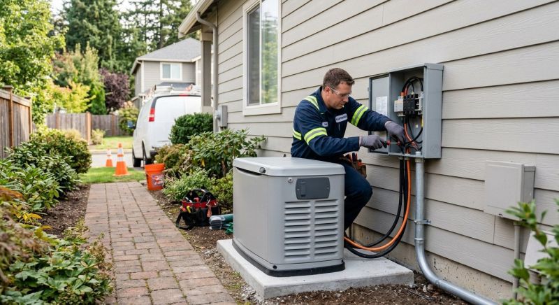 Residential Generator Service in Conroe, TX